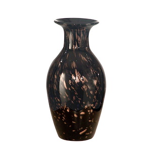 Novila - 9 Inch Hand Blown Art Glass Vase