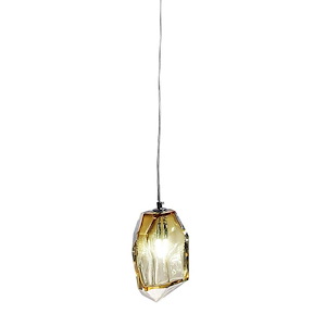 Altair - 1 Light Mini Pendant-52 Inches Tall and 8 Inches Wide