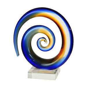Mystification - 7 Inch Handcrafted Art Glass Sculpture