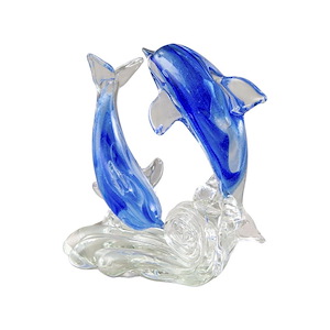 Pacific Dolphins - Sculpture-7.5 Inches Tall and 8.5 Inches Wide