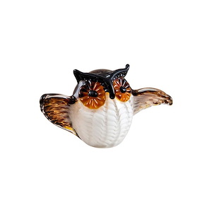 Majestic Owl - Figurine-5.5 Inches Tall and 9.5 Inches Wide