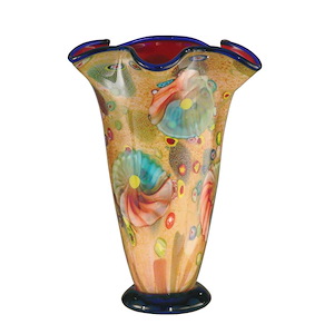 Coast Sand Favrile - 14 Inch Decorative Vase