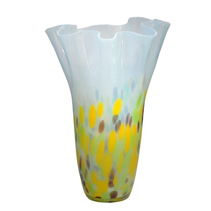 13.75 Inch Ivy Flow Vase