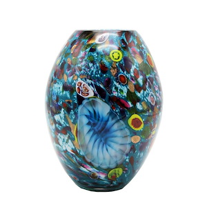 Estrada - Vase-9.75 Inches Tall and 7 Inches Wide