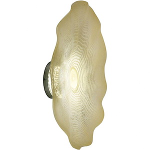 Beige Feather - 20 Inch 8W 1 LED Wall Mount - 845289