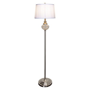 Alta - 1 Light Floor Lamp-58 Inches Tall and 15 Inches Wide