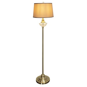 Kayla - 1 Light Floor Lamp-60 Inches Tall and 15 Inches Wide