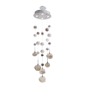 Sylas - 4 Light Chandelier-72 Inches Tall and 15.75 Inches Wide