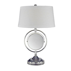 Contessa - One Light Table Lamp with Mirror