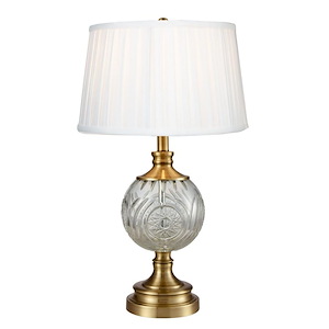 Mitre - 1 Light Table Lamp-25.5 Inches Tall and 14 Inches Wide