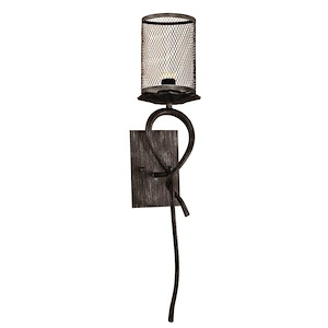 Desi - 5.75 Inch 7.5W 1 LED Mesh Wall Sconce