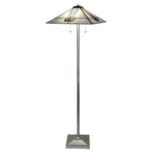 Mack Rose - 2 Light Floor Lamp