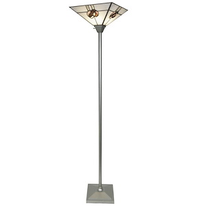 Mack Rose - 1 Light Torchiere Floor Lamp - 1031582