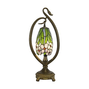 Grove Floral - 1 Light Accent Lamp-20 Inches Tall and 8 Inches Wide