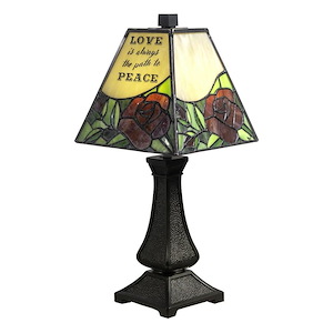 Inspirational Rose - 1W 1 LED Accent Lamp-15 Inches Tall and 7 Inches Wide