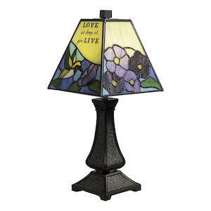Inspirational Garden - 1W 1 LED Accent Lamp-15 Inches Tall and 7 Inches Wide