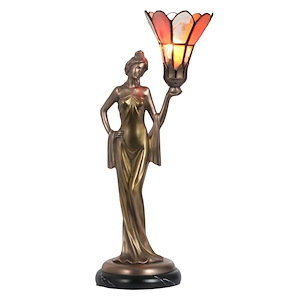 Vita Lady - 1 Light Accent Lamp-18.25 Inches Tall and 8.5 Inches Wide