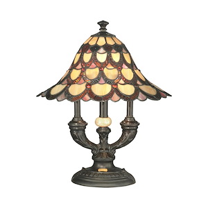Peacock - Two Light Table Lamp - 399435