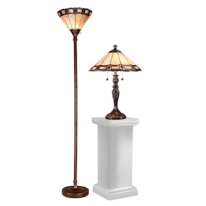 Five Light Table/Torchiere Lamp