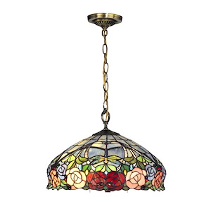 Zenia Rose - One Light Hanging Lantern - 399543