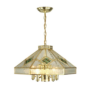 Farley - 6 Light Pendant-12 Inches Tall and 20 Inches Wide