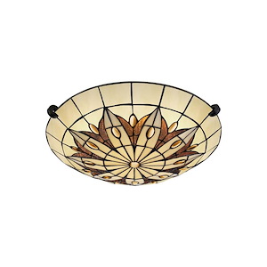 Anais - 16W 1 LED Flush Mount-8 Inches Tall and 16 Inches Wide