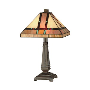 Hyde Park Mission - Two Light Table Lamp