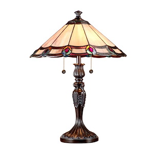 Aldridge Peacock - 2 Light Table Lamp