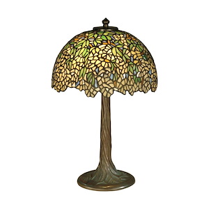 Wisteria Tiffany - Two Light Table Lamp