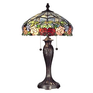 Zenia Rose - Two Light Table Lamp