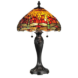 Reves Dragonfly - Two Light Table Lamp
