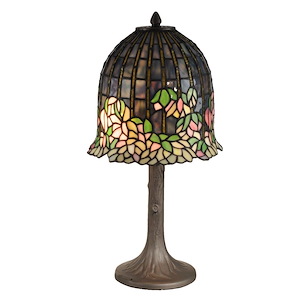 Flowering Lotus - Two Light Table Lamp