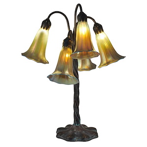Five Light Table Lamp