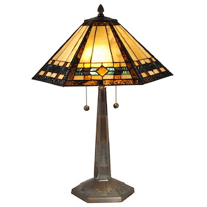 Ginger Diamond - Two Light Table Lamp