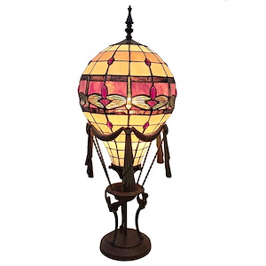 Abrazo Dragonfly - 1 Light Table Lamp-28 Inches Tall and 11 Inches Wide