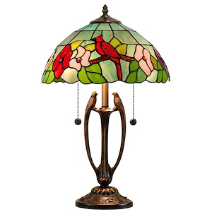 Benezia Birds - 2 Light Table Lamp-21.5 Inches Tall and 14 Inches Wide