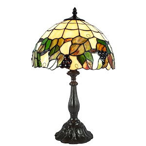 Alcira Jewel - 1 Light Table Lamp-19 Inches Tall and 12 Inches Wide