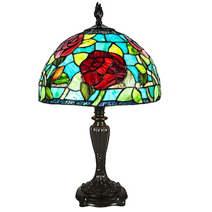Saros Rose - 2 Light Table Lamp-19.5 Inches Tall and 12 Inches Wide