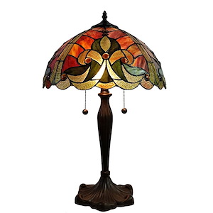 Posada - 2 Light Table Lamp-24 Inches Tall and 16 Inches Wide