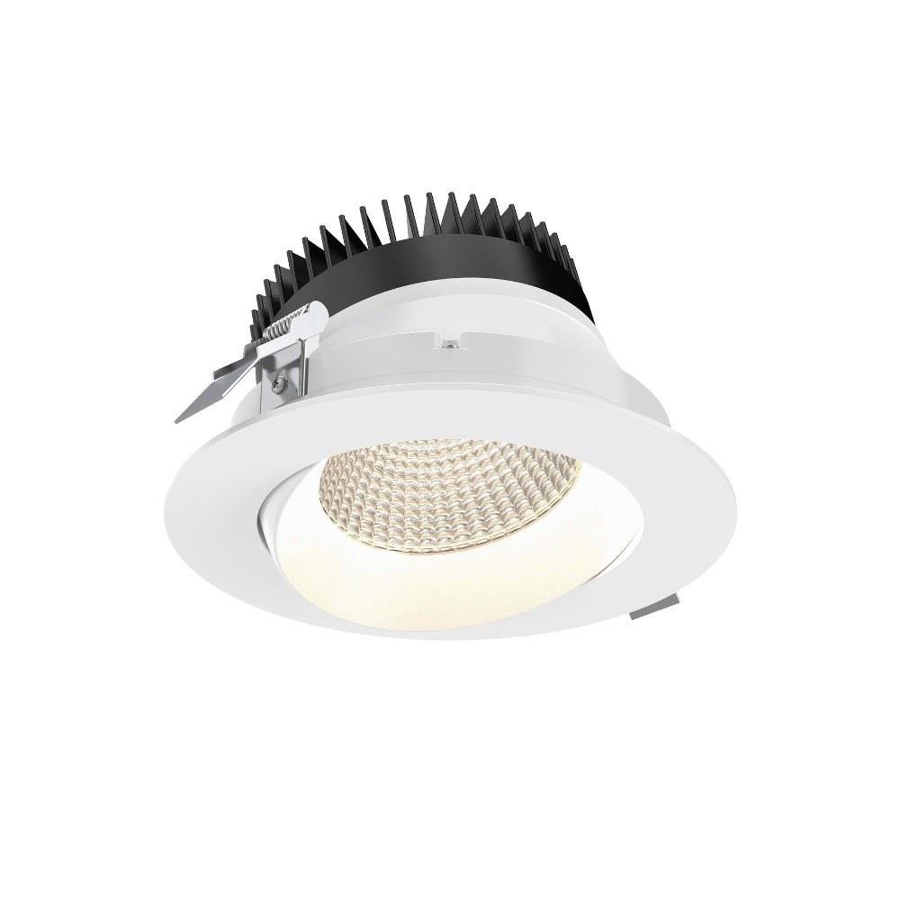 DALS Lighting - GBR06-CC - 20W 1 LED Regressed Gimbal Downlight-3.5 Inches Tall 7.19 Inches Wide
