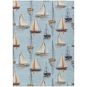 Harbor - Area Rug in Sky Finish-Multiple Sizes