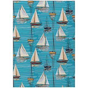 Harbor - Area Rug in Teal Finish-Multiple Sizes - 1301322