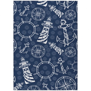 Harbor - Area Rug in Navy Finish-Multiple Sizes - 1301375