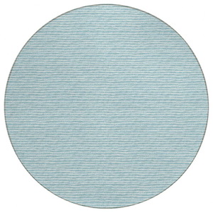 Laidley - Round Area Rug in Skyblue Finish-Multiple Sizes - 1301540