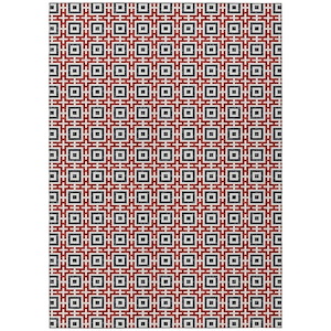 Marlo - Area Rug in Red Finish-Multiple Sizes