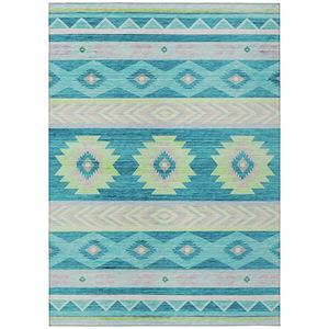 Phoenix - Area Rug in Teal Finish-Multiple Sizes - 1301434