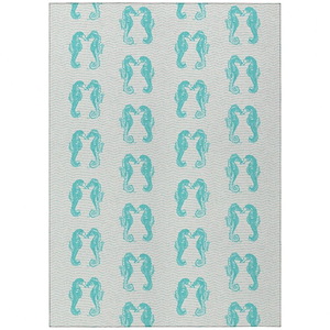 Seabreeze - Area Rug in Teal Finish-Multiple Sizes - 1301454