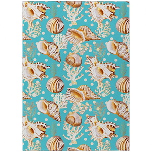 Seabreeze - Area Rug in Teal Finish-Multiple Sizes