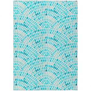 Seabreeze - Area Rug in Teal Finish-Multiple Sizes - 1301555