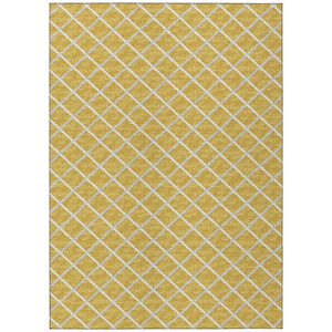 York - Area Rug in Gold Finish-Multiple Sizes